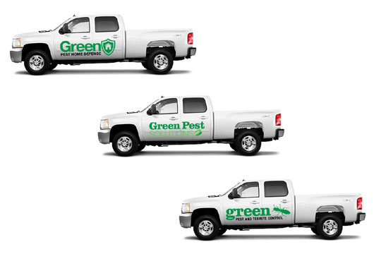 Screenshot of Green Pest Solutions Identity