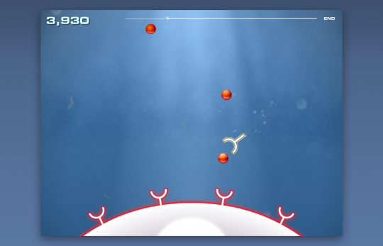 Screenshot of MOA Receptor Game