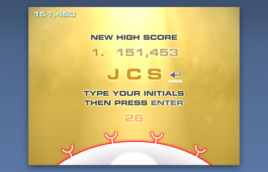 Screenshot of MOA Receptor Game