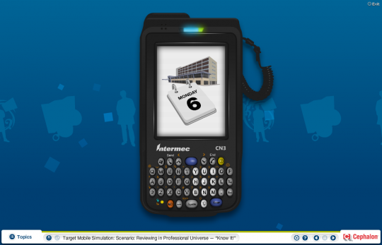 Screenshot of PDA & Target Mobile