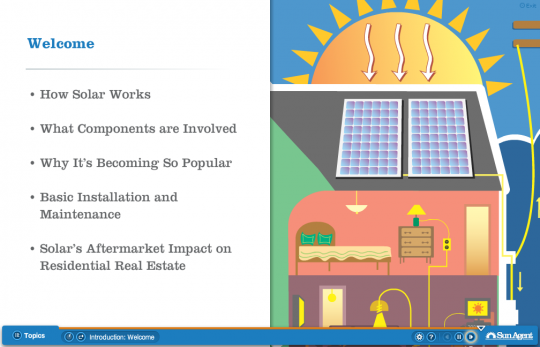 Screenshot of Solar Energy Basics