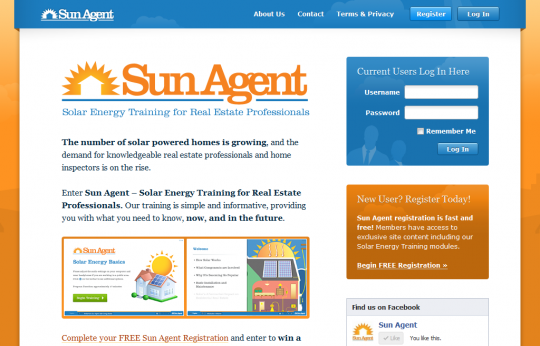 Screenshot of Sun Agent Concept