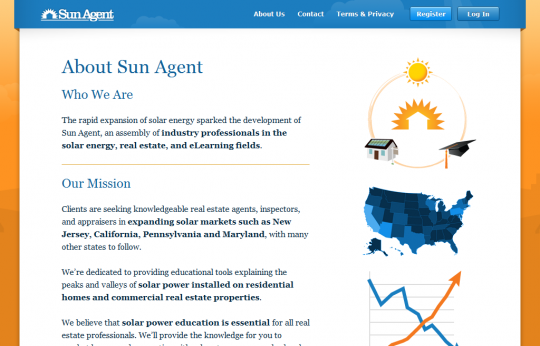 Screenshot of Sun Agent Concept