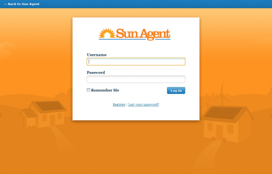 Screenshot of Sun Agent Concept