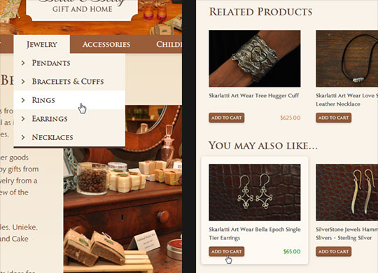 Screenshot of bellaandbetty.com